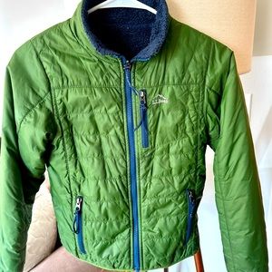 LL Bean boys reversable winter jacket